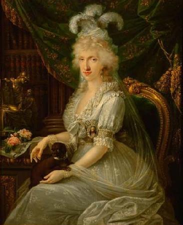 unknow artist Luise Marie Amelie Theresia von Bourbon, Prinzessin von Neapel-Sizilien